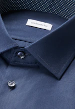 Shaped Business shirt Uni in Dark Blue |  Seidensticker Onlineshop