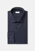 Shaped Business Hemd Uni in Dunkelblau |  Seidensticker Onlineshop