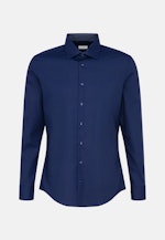 Shaped Business Hemd Uni in Dunkelblau |  Seidensticker Onlineshop