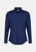 Shaped Business shirt Uni in Dark Blue |  Seidensticker Onlineshop
