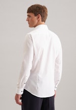 Shaped Business Hemd Uni in Weiß |  Seidensticker Onlineshop