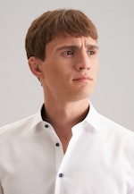 Shaped Business Hemd Uni in Weiß |  Seidensticker Onlineshop