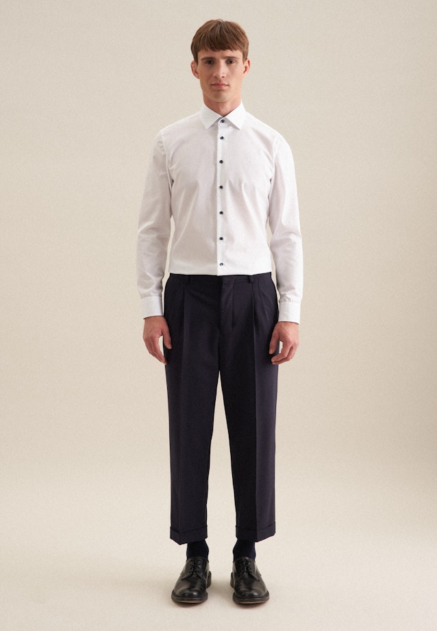 Shaped Chemise d'affaires Uni in Blanc |  Seidensticker Onlineshop