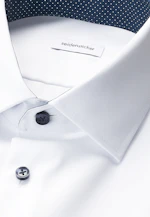 Shaped Business shirt Uni in White |  Seidensticker Onlineshop