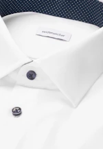 Shaped Business shirt Uni in White |  Seidensticker Onlineshop
