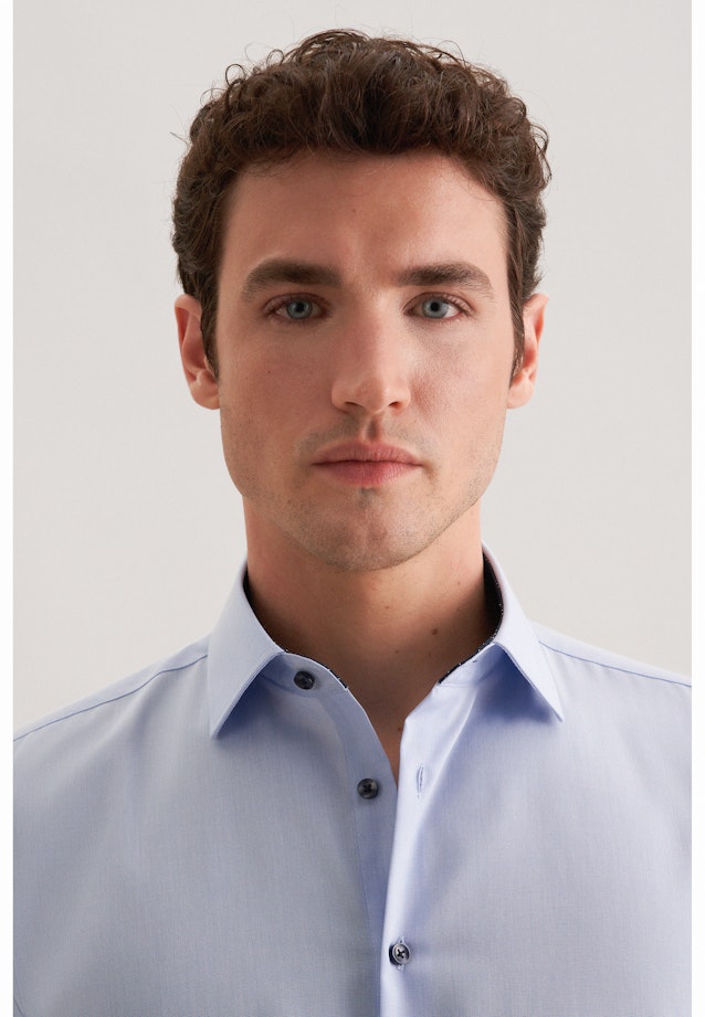 Shaped Business Hemd Uni in Hellblau |  Seidensticker Onlineshop