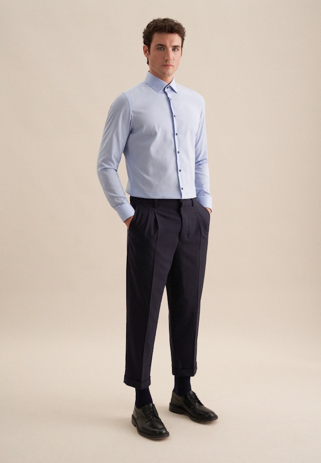 Shaped Business Hemd Uni in Hellblau |  Seidensticker Onlineshop