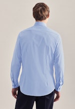 Chemise Business Shaped Popeline Col Kent in Bleu Clair |  Seidensticker Onlineshop