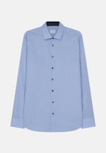 Chemise Business Shaped Popeline Col Kent in Bleu Clair |  Seidensticker Onlineshop