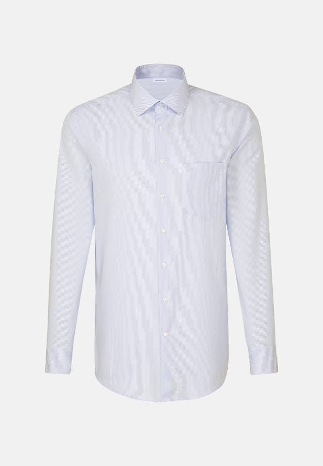Regular Business shirt Stripes in Light Blue |  Seidensticker Onlineshop