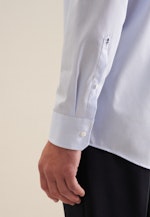 Non-iron Poplin Business Shirt in Regular with Kent-Collar in Light Blue |  Seidensticker Onlineshop