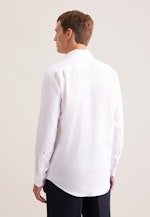 Regular Chemise d'affaires Uni in Blanc |  Seidensticker Onlineshop