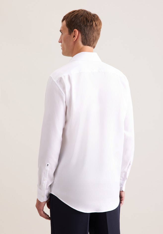 Regular Business Hemd Uni in Weiß | Seidensticker Onlineshop