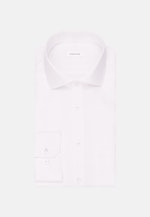 Regular Chemise d'affaires Uni in Blanc |  Seidensticker Onlineshop