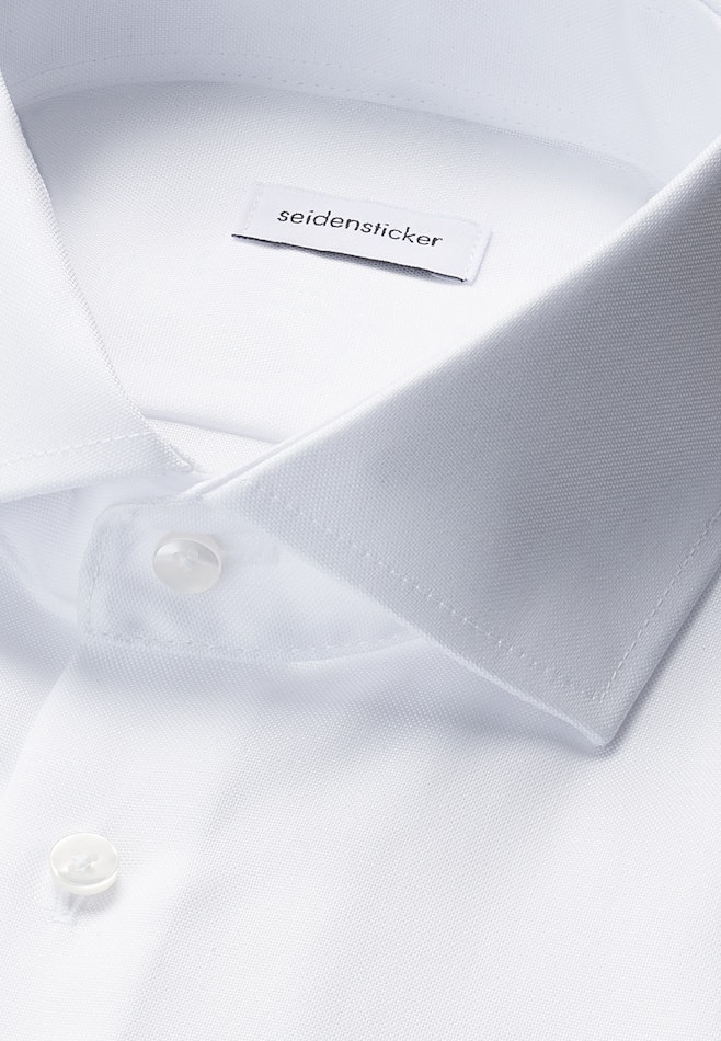 Regular Chemise d'affaires Uni dans Blanc | Boutique en ligne Seidensticker
