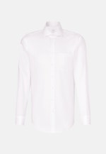 Regular Chemise d'affaires Uni in Blanc |  Seidensticker Onlineshop