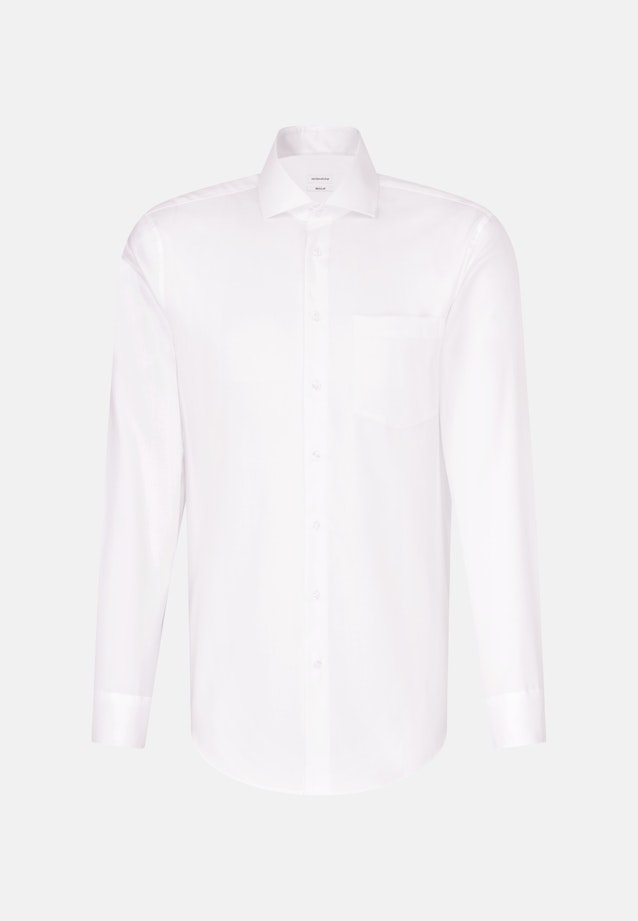 Regular Business Hemd Uni in Weiß |  Seidensticker Onlineshop