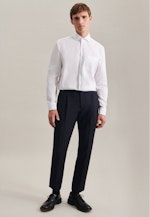 Non-iron Oxford shirt in Regular with Kent-Collar in White |  Seidensticker Onlineshop