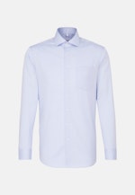 Non-iron Oxford shirt in Regular with Kent-Collar in Light Blue |  Seidensticker Onlineshop