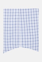 Comfort Business Hemd Karo in Mittelblau |  Seidensticker Onlineshop