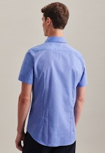 Slim Business Hemd Uni in Mittelblau |  Seidensticker Onlineshop