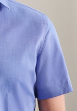Slim Business Hemd Uni in Mittelblau |  Seidensticker Onlineshop