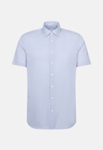 Chemise Business Slim Manche courte sans repassage in Bleu Clair |  Seidensticker Onlineshop