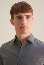 Slim Chemise d'affaires Uni in Gris |  Seidensticker Onlineshop