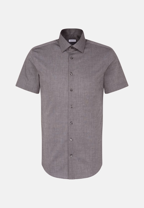 Slim Business Hemd Uni in Grau |  Seidensticker Onlineshop