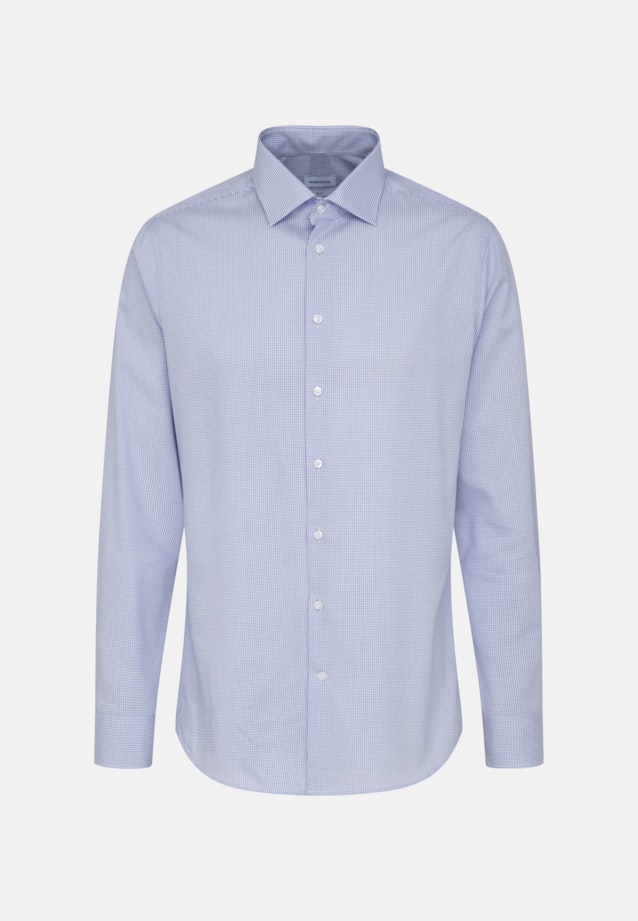 Chemise Business Slim Popeline Col Kent in Bleu Clair |  Seidensticker Onlineshop