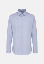 Chemise Business Slim Popeline Col Kent in Bleu Clair |  Seidensticker Onlineshop