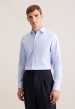 Slim Chemise d'affaires carreaux in Bleu Clair |  Seidensticker Onlineshop