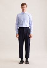 Slim Business Hemd Karo in Hellblau |  Seidensticker Onlineshop