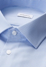 Slim Business Hemd Karo in Hellblau |  Seidensticker Onlineshop