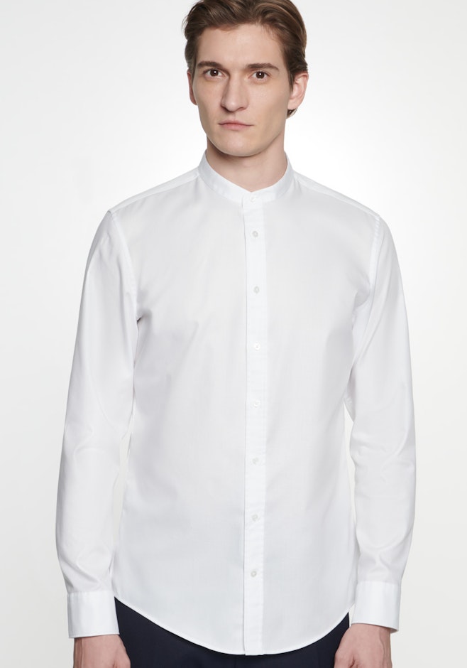 Slim Business Hemd Uni in Weiß | Seidensticker Onlineshop