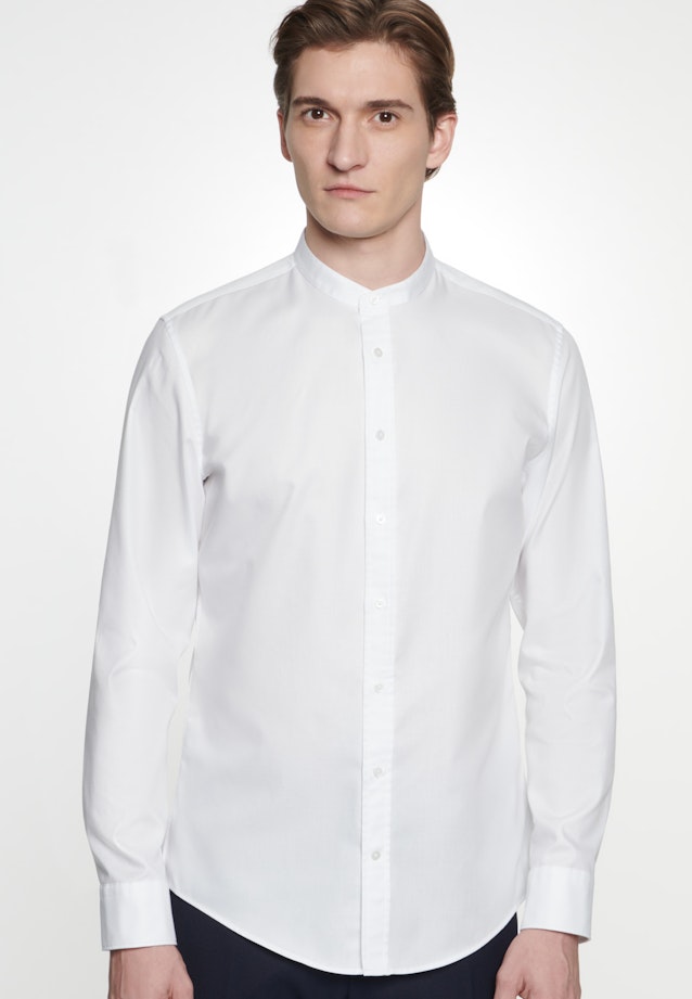 Slim Business Shirt Uni in White |  Seidensticker Onlineshop