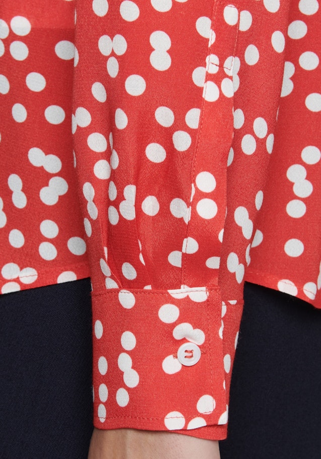 Hemdbluse Punkte in Rot | Seidensticker Onlineshop