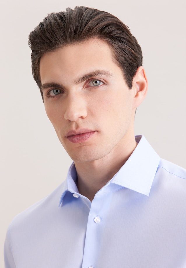 Slim Chemise d'affaires Uni in Bleu Clair |  Seidensticker Onlineshop