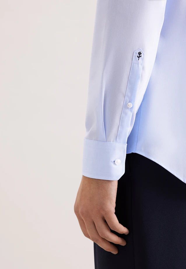 Slim Business Hemd Uni in Hellblau |  Seidensticker Onlineshop