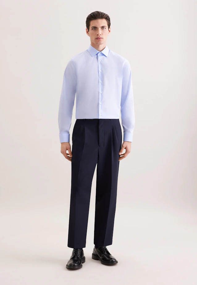 Slim Business Hemd Uni in Hellblau |  Seidensticker Onlineshop