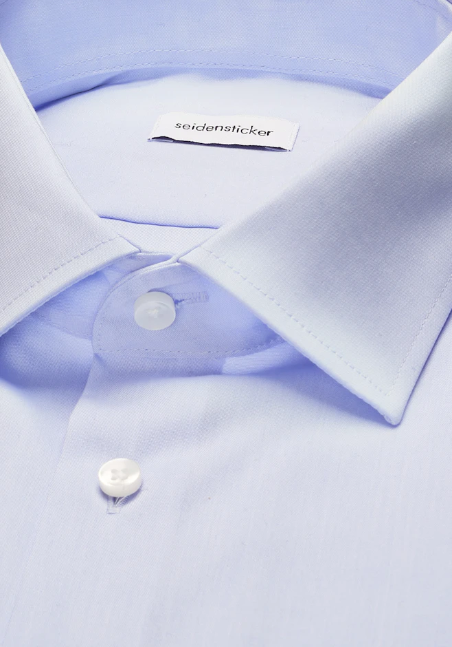 Slim Chemise d'affaires Uni dans Bleu Clair | Boutique en ligne Seidensticker