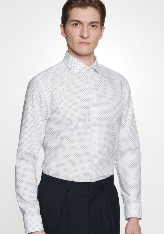 Business Shirt in Slim with Kent-Collar in White | Seidensticker Onlineshop