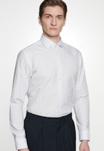 Slim Business Hemd Druck in Weiß |  Seidensticker Onlineshop