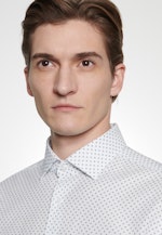 Slim Business Hemd Druck in Weiß |  Seidensticker Onlineshop