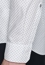 Slim Business Hemd Druck in Weiß |  Seidensticker Onlineshop