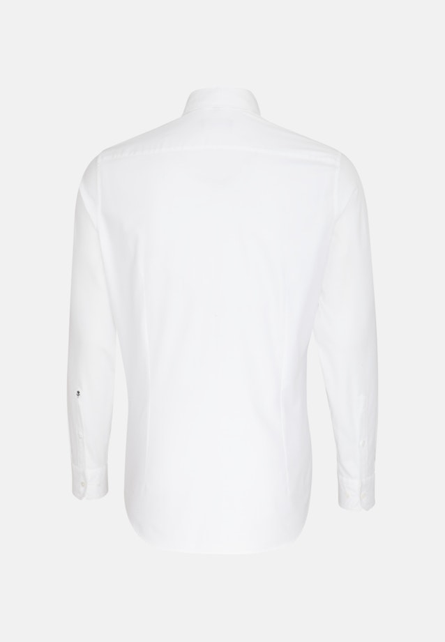 Slim Business Hemd Uni in Weiß |  Seidensticker Onlineshop