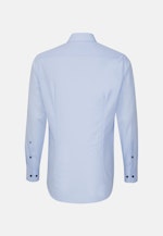 Shaped Business Shirt Uni in Medium Blue |  Seidensticker Onlineshop