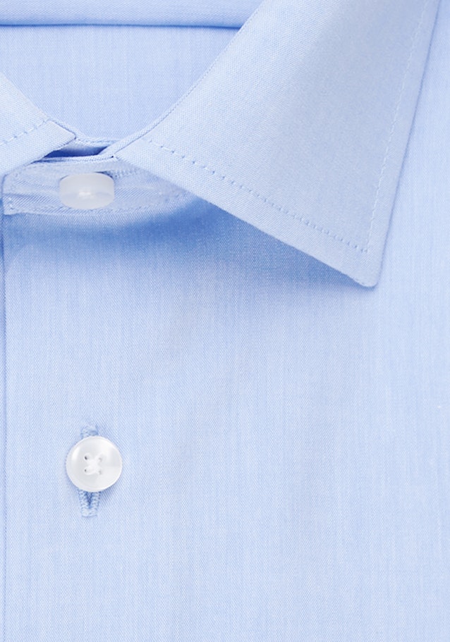 Non-iron Chambray Business Shirt in Comfort with Kent-Collar in Light Blue |  Seidensticker Onlineshop
