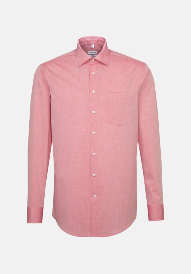 Comfort Business Hemd Uni in Rot | Seidensticker Onlineshop