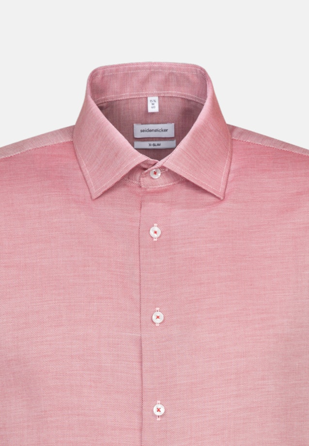 Non-iron Structure Business Shirt in X-Slim with Kent-Collar in Red |  Seidensticker Onlineshop